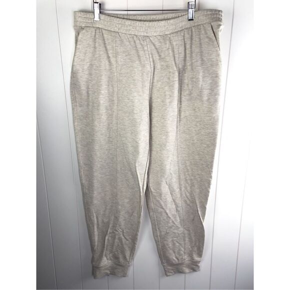 Haven Well Within Beige Lounge Jogger Sweatpants Size XL - Picture 1 of 8